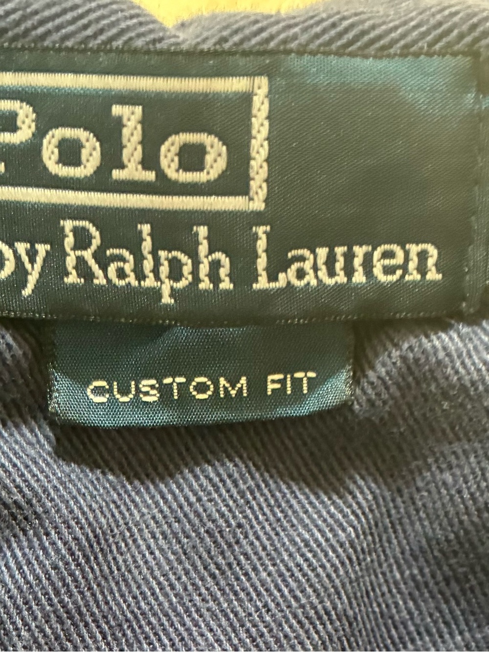 Vintage Ralph Lauren Distressed Embroidery Rugby Polo - Picture 3 of 6